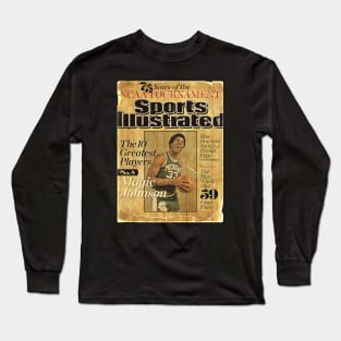 COVER SPORT - SPORT ILLUSTRATED - THE 8 MAGIC JOHNSON GREATEST PLAYERS Long Sleeve T-Shirt